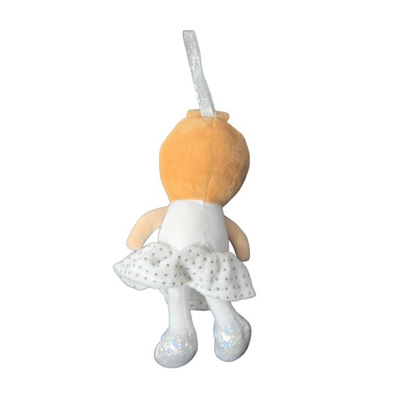 2021 Baby Starters Joy Hanging Plush Doll Brown Hair Tutu Ornament Christmas - Picture 2 of 10